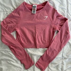 Gymshark Pink Vital Seamless Crop Top